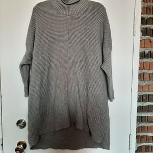 Oversized grey sweater dress Medium